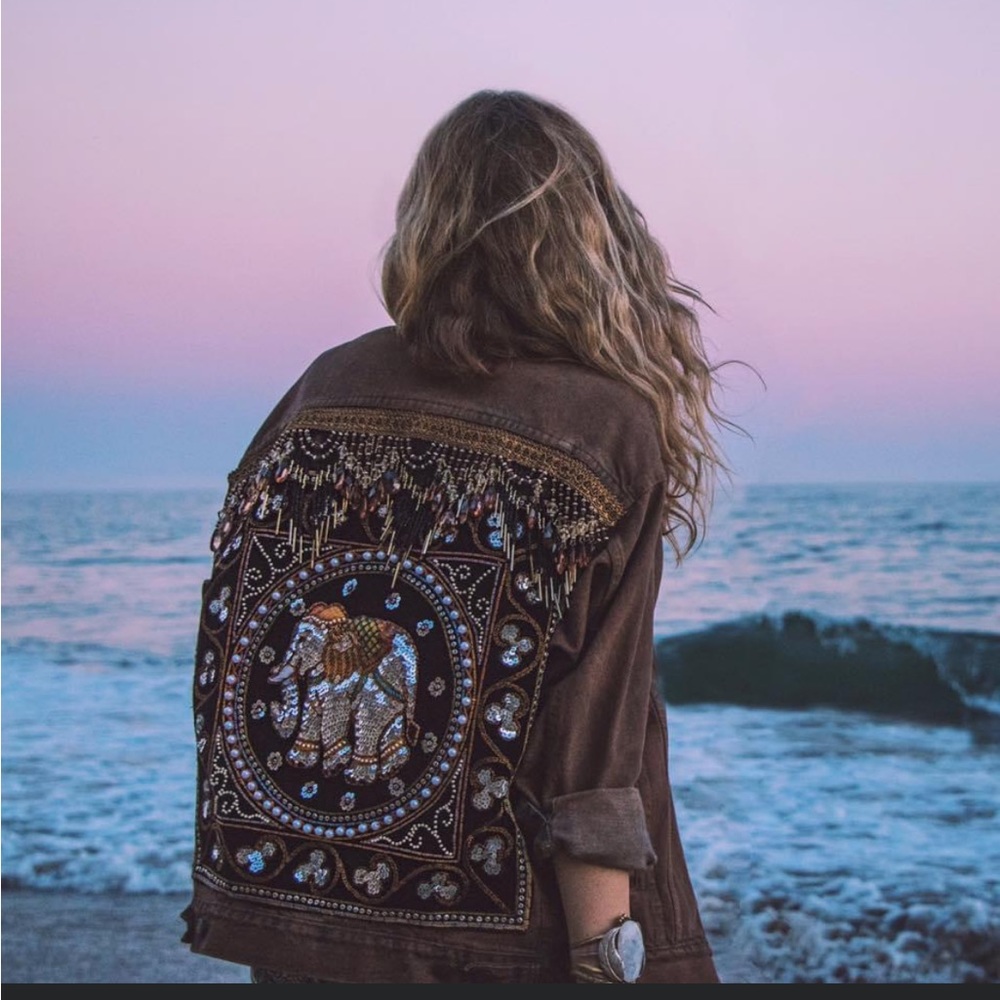 Boho Beaded Jacket
